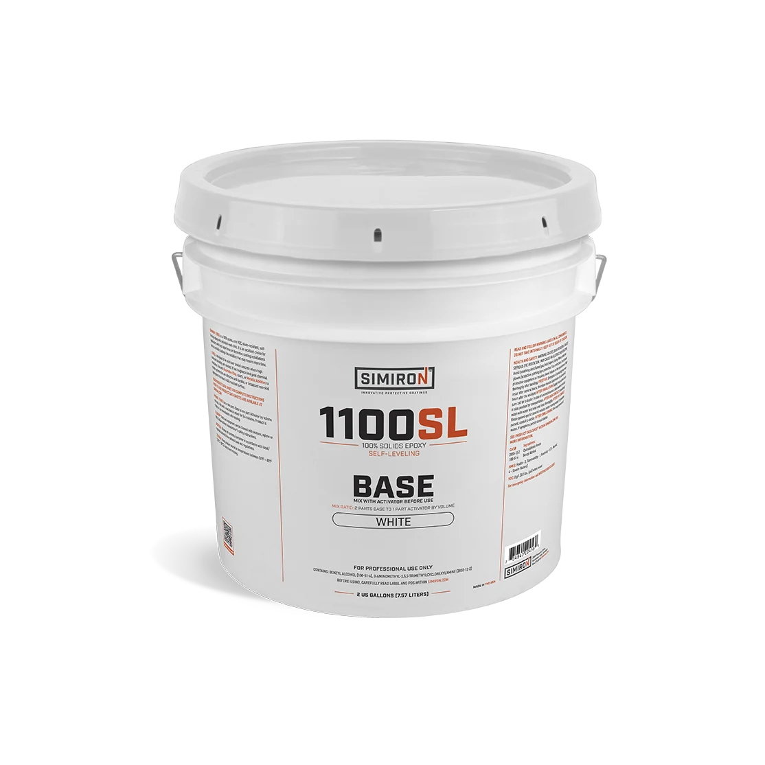 1100SL CLEAR 2 GAL BASE ONLY, view 6