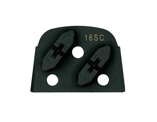 Elite Series - 16 Grit Double Segment Black Soft Concrete