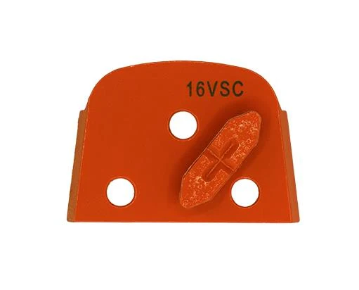 Elite Series - 16 Grit Single Segment Orange Very Soft Concrete