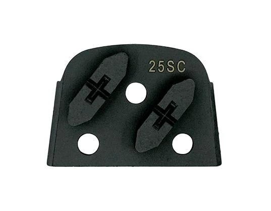 Elite Series - 25 Grit Double Segment Black Soft Concrete