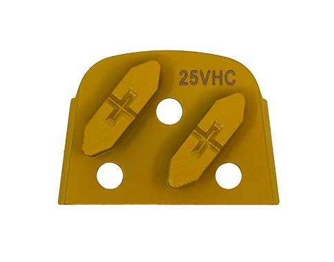 Elite Series - 25 Grit Double Segment Gold Hard Concrete