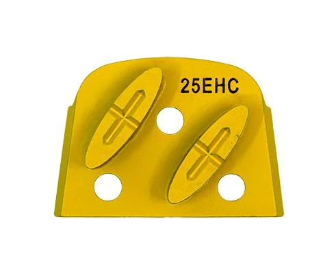 Elite Series - 25 Grit Double Segment Yellow Extremely Hard Concrete