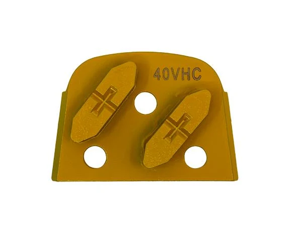 Elite Series - 40 Grit Double Segment Gold Hard Concrete