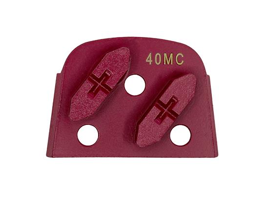 Elite Series - 40 Grit Double Segment Red Medium Concrete